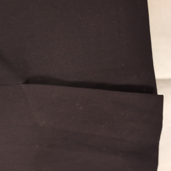 Worthington Petite Black Pencil Skirt Zip Back with Pockets Size 6P - Picture 5 of 6